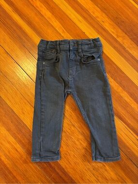Zara Kids Dark Blue Stretch Jeans